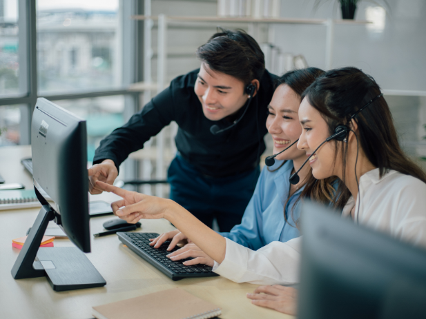 Healthcare team working