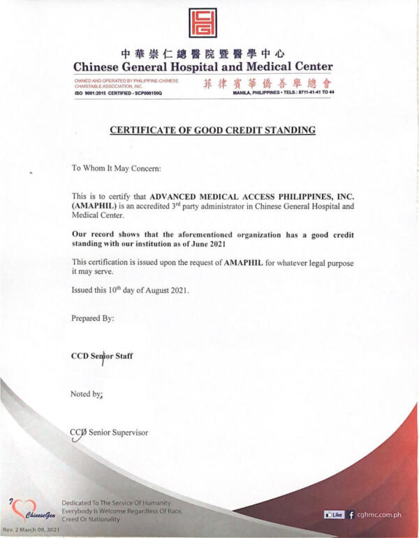 Chinese General Hospital and Medical Center