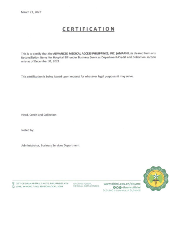 De La Salle University Medical Center