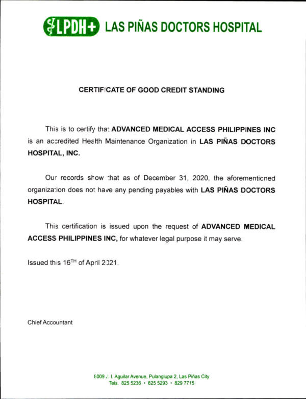 LAS PINAS DOCTOR'S HOSPITAL