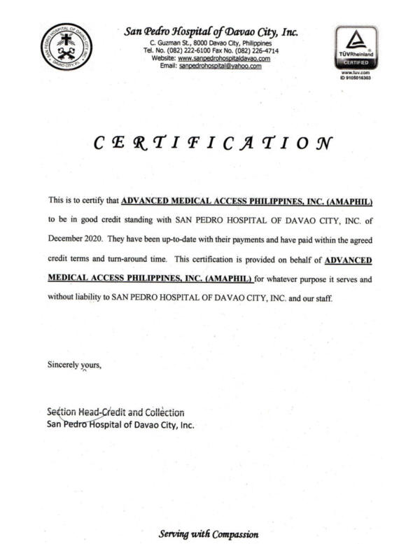 SAN PEDRO HOSPITAL OF DAVAO CITY